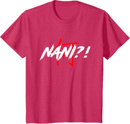 Vista 75 de Nani Meme Anime Japanese Camiseta, Negro, S