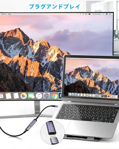 Vista 5 de Sniokco Adaptador USB C a HDMI, cable 4K USBC a HDMI de alta velocidad para Thunderbolt 3/4, adaptador HDMI a USB C con iPhone 16 15 Pro Max MacBook