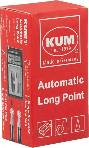 Vista 3 de KUM AS2, dos agujero Automatic Long Point Sacapuntas, Mfg Número de Pieza 1053021 (extra tapas no incluido)