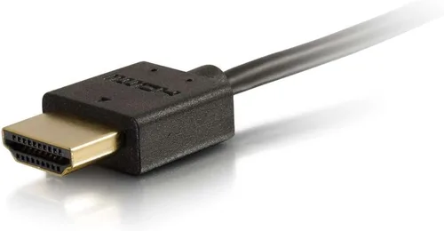 Vista 4 de C2G Cable HDMI, 4K, cable HDMI de alta velocidad, 60Hz, 1 pie (1.0 ft), negro, cables para llevar 41361