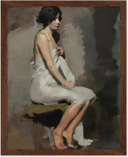 Vista 19 de Poster Master Póster de pintura vintage de The Keynote - Impresión retro de mujer a pie - Arte impresionista - Regalo para hombres y mujeres