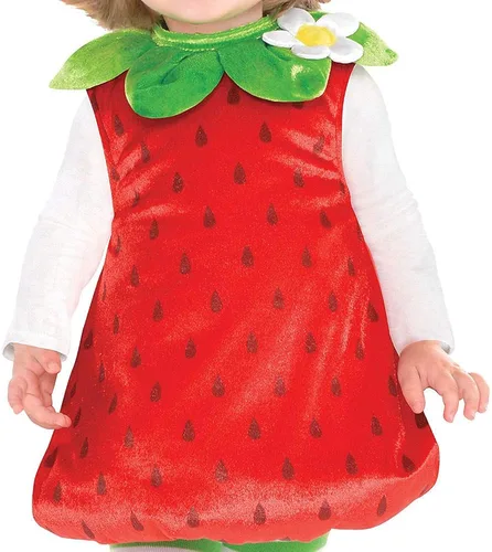 Vista 3 de Strawberry Baby Costume Set