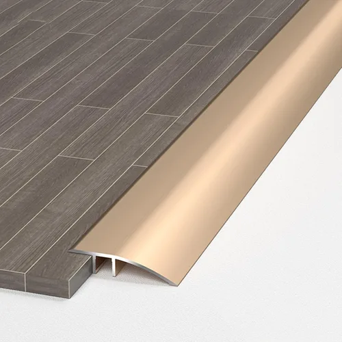 Vista 9 de Tira de umbral de transición de piso de aluminio de madera a azulejo, tira de puerta de piso laminado autoadhesiva, borde de transición de alfombra