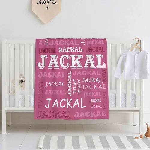 Vista 14 de Manta personalizada con nombre para niños, manta de bebé personalizada para niños, manta de nombre personalizada para niña/niño, regalos