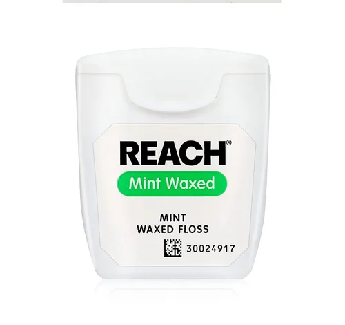Vista 11 de Reach Paquete de hilo dental encerado y hilo dental de acceso ultrarrápido Listerine Eliminación efectiva de placa, sin PFAS Resistencia a