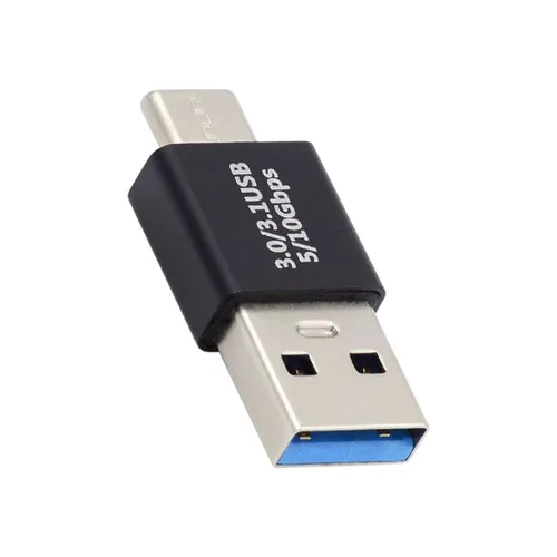 Vista 12 de chenyang Conector USB 3.0/3.1 USB C a USB 3.0 Datos 10Gbps Adaptador de carga 90 grados en ángulo abajo