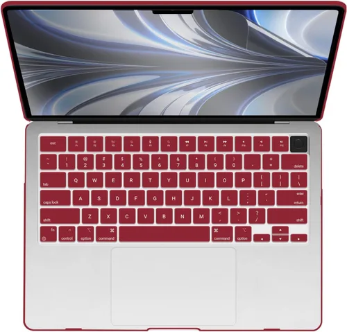Vista 58 de IBENZER Funda para MacBook Air de 13 pulgadas 2026 2025 2024 2023 2022 M4 A3240 M3 A3113 M2 A2681, funda rígida con cubierta de teclado ScreenFilm