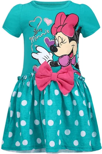 Vista 2 de Disney Paquete de 2 vestidos de Minnie Rocks The Dots para niñas pequeñas