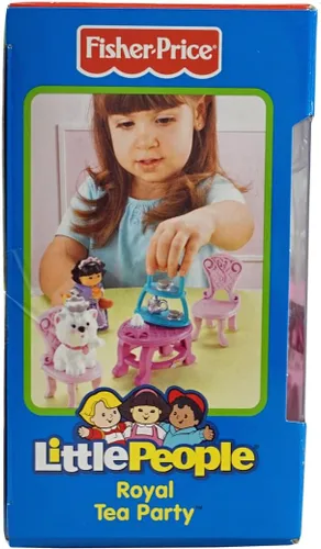 Vista 5 de Fisher-Price Mundo de la gente pequeña Sonya Lee y su Royal Tea Party