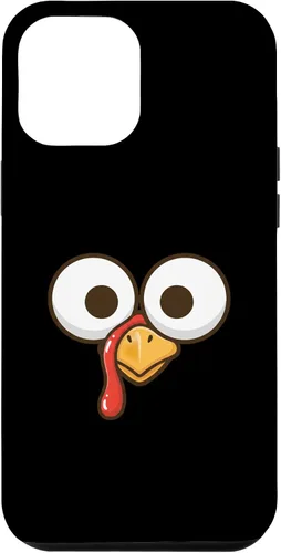 Vista 26 de Funny Cartoon Turkey Face, Big Eyes Thanksgiving Turkey Day Case for iPhone 16