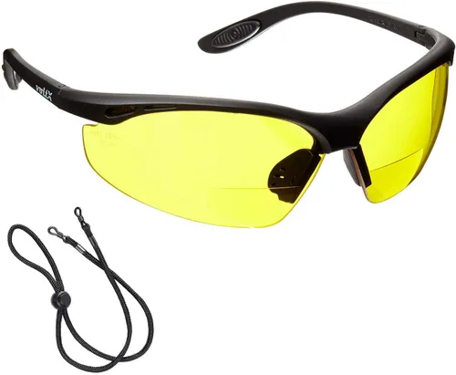 Vista 10 de voltX 'Constructor' - Gafas de seguridad de lectura bifocales (Transparente +1.0 Dioptrías) Certificadas ANSI Z87.1+ & CE EN166F / Gafas