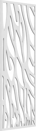 Vista 93 de 9 3/8"W x 24 3/8"H x 1/4"T Bristol Decorativos Paneles de Pared de Madera Calado, Cereza