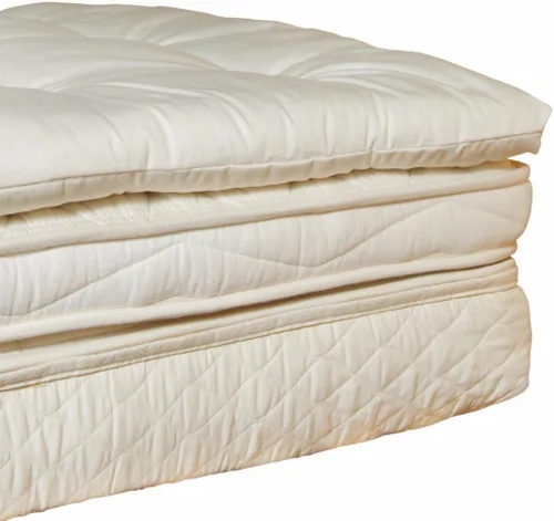 Vista 2 de Holy Lamb Organics Cubrecolchón de lana (King Deep Sleep Topper)