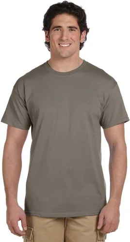 Vista 155 de Gildan Camiseta G500 para hombre Ceniza/baya