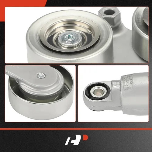 Vista 7 de A-Premium Conjunto tensor de correa con polea compatible con Honda Accord 2008-2010, Odyssey 2005-2010, Pilot 2006-2011, Accord Crosstour 2010 3.5L