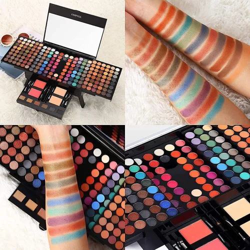 Vista 4 de UNIFULL Juego de maquillaje de 190 colores, kit de maquillaje profesional para mujeres, juego completo, todo en uno para mujeres y principiantes