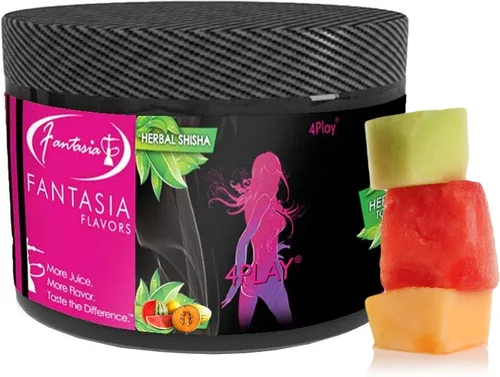 Vista 6 de Fantasia Cachimba sin nicotina, sabor cachimba shisha, lata de 8.82 oz, sin tabaco, sin nicotina, aliento de dragón (fruta del dragón)