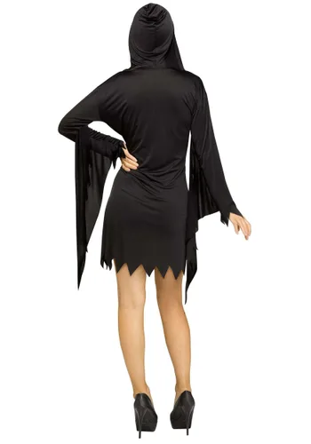 Vista 2 de Disfraz de Glamour Ghost Face para Mujer Multicolor