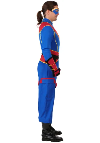 Vista 4 de Disfraz de Capitán Man para Hombre de Henry Danger de Nickelodeon Multicolor