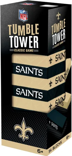 Vista 15 de MasterPieces Día del juego - NFL San Francisco 49ers - Torre de caída con licencia oficial, bloques de madera real