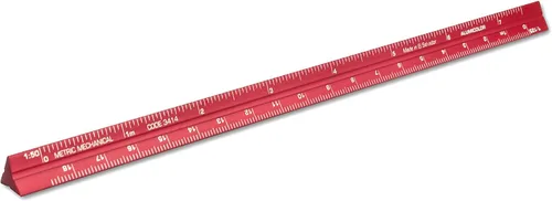 Vista 43 de Alumicolor Regla Métrica de Bolsillo para Arquitecto de Aluminio, 15CM, Negro