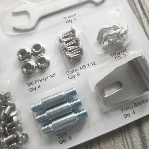 Vista 4 de Juego de pernos maestros de calentador de propano pirámide para exteriores, juego de accesorios de repuesto para calentador de patio de tubo