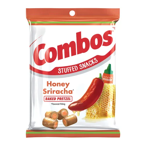 Vista 11 de COMBOS Paquetes de bocadillos horneados con pretzel de queso cheddar, bocadillos de galletas de queso, bolsa de 6.3 onzas, caja a granel