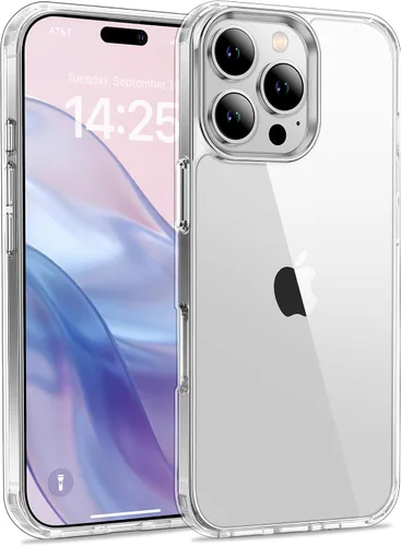 Vista 13 de USLAI Funda para iPhone 11, antiamarilleo, transparente