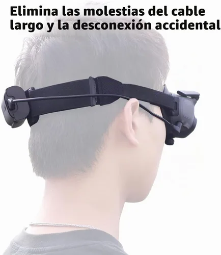 Vista 2 de Cable de alimentación y soporte de batería para DJI Avata Goggles 2