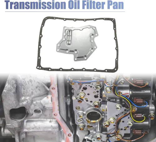 Vista 3 de X AUTOHAUX Juego de juntas de cárter de aceite para filtro de transmisión JR710E para Nissan 370Z 2015-2020 para Infiniti Q50 Q60 137710 103010