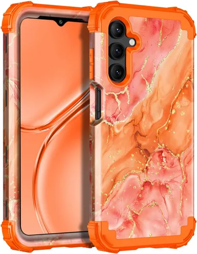 Vista 62 de Casetego Funda para Galaxy A16 5G, Tres Capas de Alta Resistencia Robusta a Prueba de Golpes, Protección Completa Rugosa de PC Duro + Parachoques