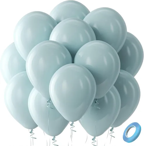 Vista 190 de Bezente Paquete de 150 globos de látex mate color burdeos de 5 pulgadas rojo (07-Red-G42)