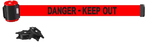 Vista 19 de Banner Stakes Soporte magnético de pared de 7 pies – Bandera roja "Danger- Entrée Interdite", se asegura fácilmente a múltiples superficies, cierre