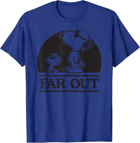 Vista 18 de Peanuts Woodstock 50th Anniversary Far Out Snoopy - Camiseta Blanco