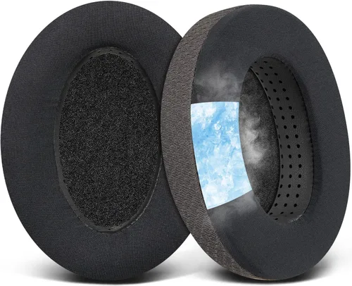 Vista 10 de SOULWIT Almohadillas de refrigeración para Sennheiser HD600/HD650/HD6XX Negro