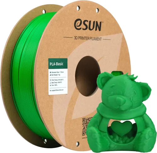 Vista 26 de eSUN Filamento PLA Basic de 0.07 in, naranja, carrete de 2.2 libras 1.anaranjado
