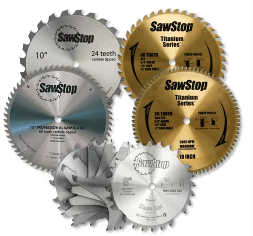 Vista 2 de SawStop Hoja de carpintería Titanium Series Premium - 40 dientes BTS-R-40ATB