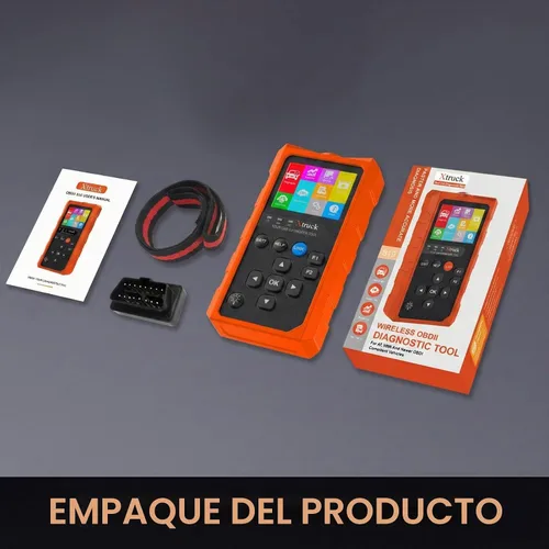 Vista 9 de Herramienta de diagnóstico del escáner inalámbrico OBD2, lector de código de coche 96000+ Escáner DTC con reinicio para iOS y Android, modo 6, modo
