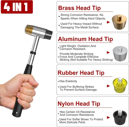Vista 3 de Martillo Gunsmithing con 4 puntas de Militaria