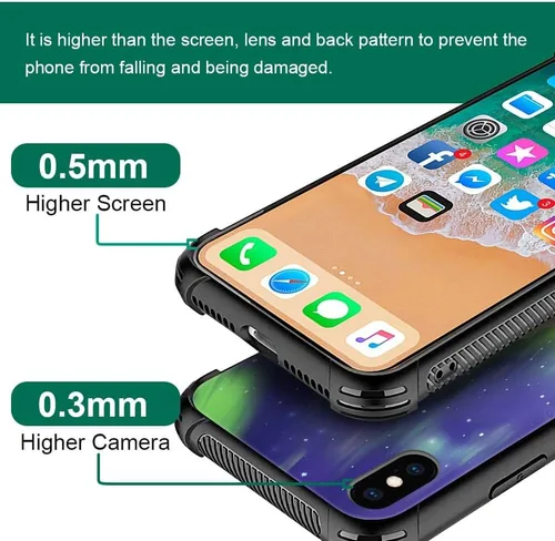 Vista 88 de Funda compatible con iPhone XR, diseño de elefantes africanos para niñas, diseño de patrón a prueba de golpes, antiarañazos, carcasa trasera