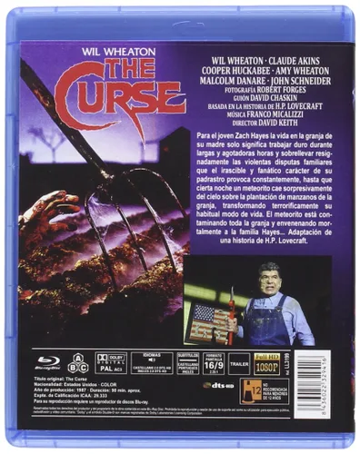 Vista 2 de The Curse Blu-Ray, Reg.ABC Import - Spain