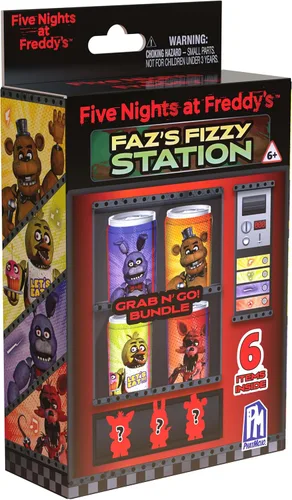 Vista 5 de Cinco noches en FREDDY'S - Paquete de 2 unidades de Faz's Fizzy Station Grab N' Go