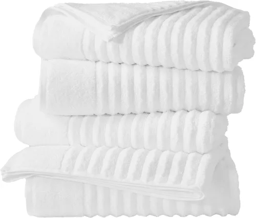 Vista 37 de Great Bay Home Juego de 6 toallas de mano – Toallas 100% algodón – Toallas absorbentes y de secado rápido para el baño (Duna)