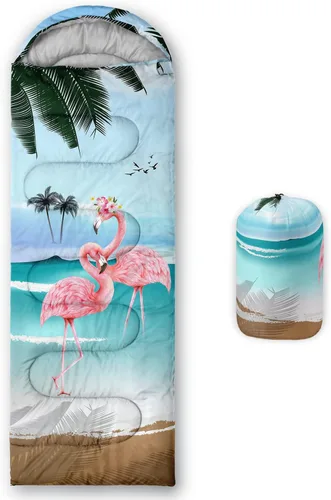 Vista 37 de HOSIMA Saco de dormir de mariposa para adultos y niños para campamento, saco de dormir ultraligero gótico negro para clima frío y verano.