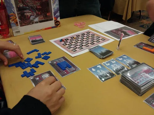 Vista 2 de Juego de mesa de coches de carga