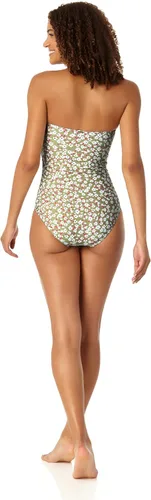 Vista 56 de Anne Cole Traje de baño de una pieza fruncido frontal para mujer