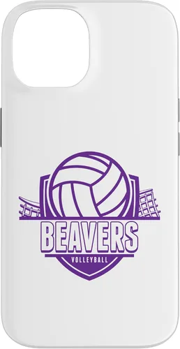 Vista 4 de Beavers Volleyball Back to School Spirit P Case for iPhone 17