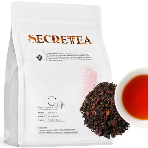 Vista 10 de Té suelto Pu-erh de cacao orgánico I POWERFUL Detox Immune I Heart & Digestion Support, paquete a granel de 12 oz Por T SECRETEA, Treasure Box