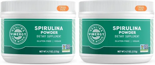 Vista 8 de Vimergy Polvo de espirulina - Proteína vegetal concentrada que apoya la salud inmunológica y la función cardiovascular - Vegano, Kosher, sin gluten
