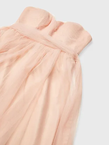 Vista 3 de Jenny Yoo Vestido Annabelle Convertible Columna de Tul para Mujer